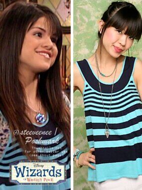 RARE Free People Stripe Swing Top ASO Alex Russo